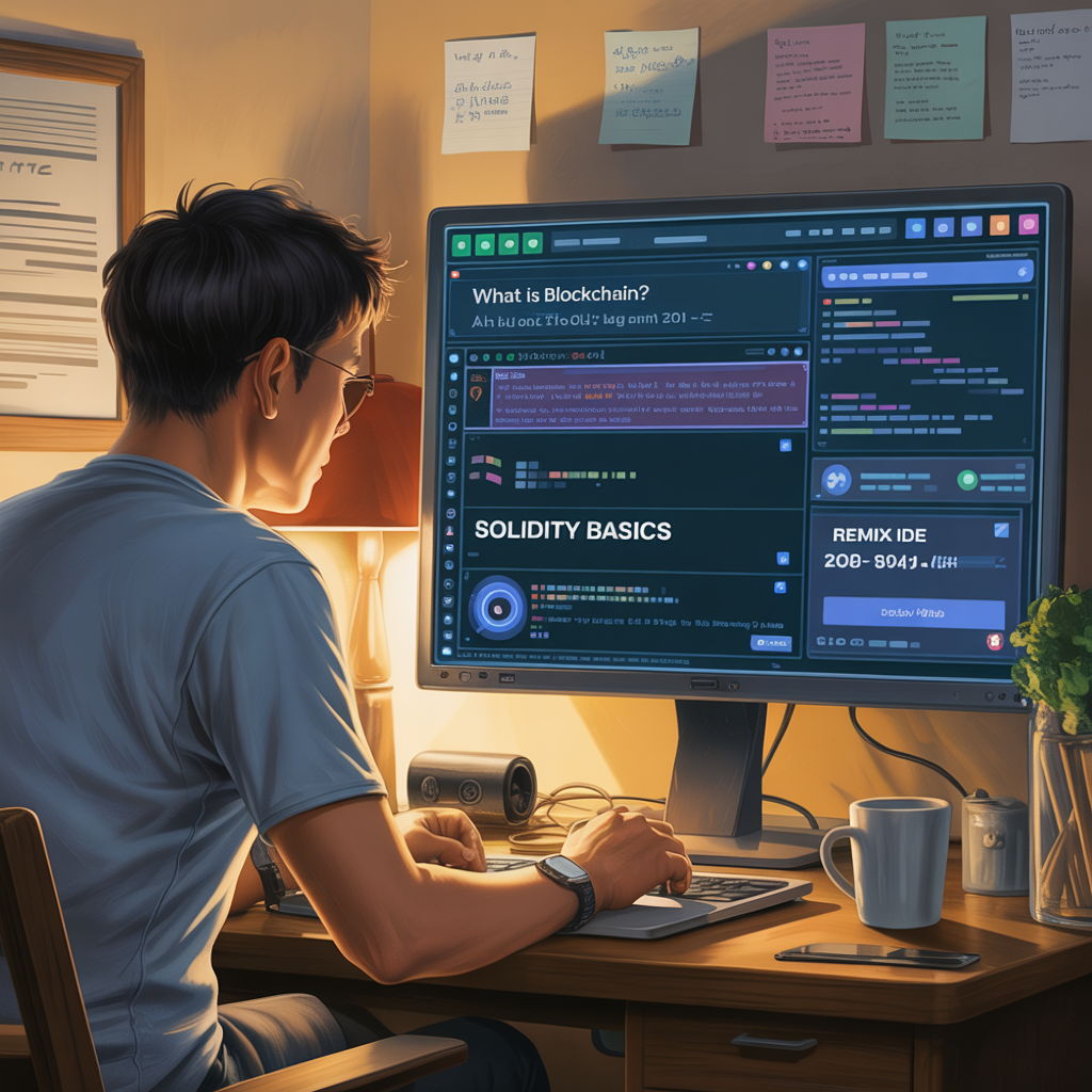 Khóa học Blockchain: Hành trình 30 ngày từ người mới đến nhà phát triển smart contract