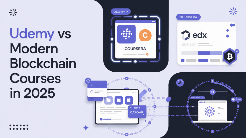 So sánh các khóa học Blockchain trực tuyến: Udemy, Coursera, edX…